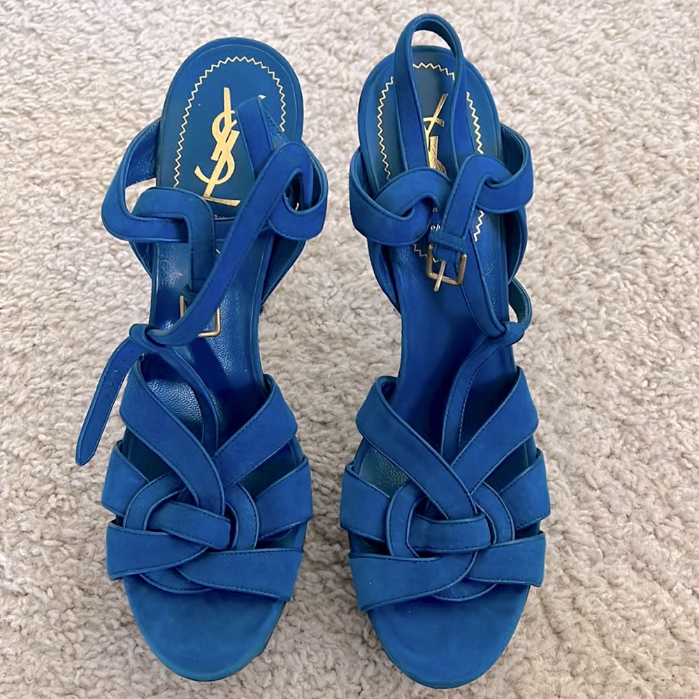 YSL Tribute Platform sandals